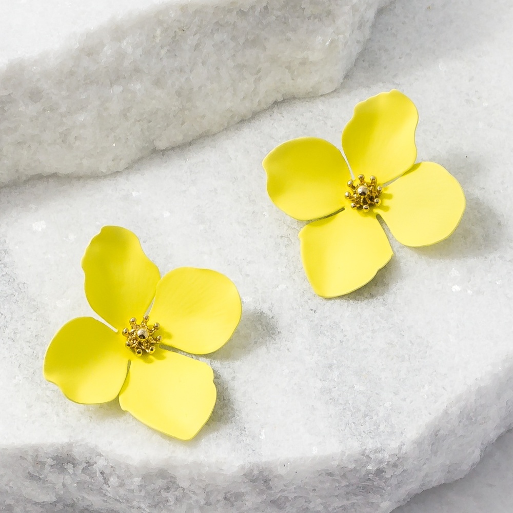 Anthropologie 'Garden Party' Earrings - Picture 2 of 5